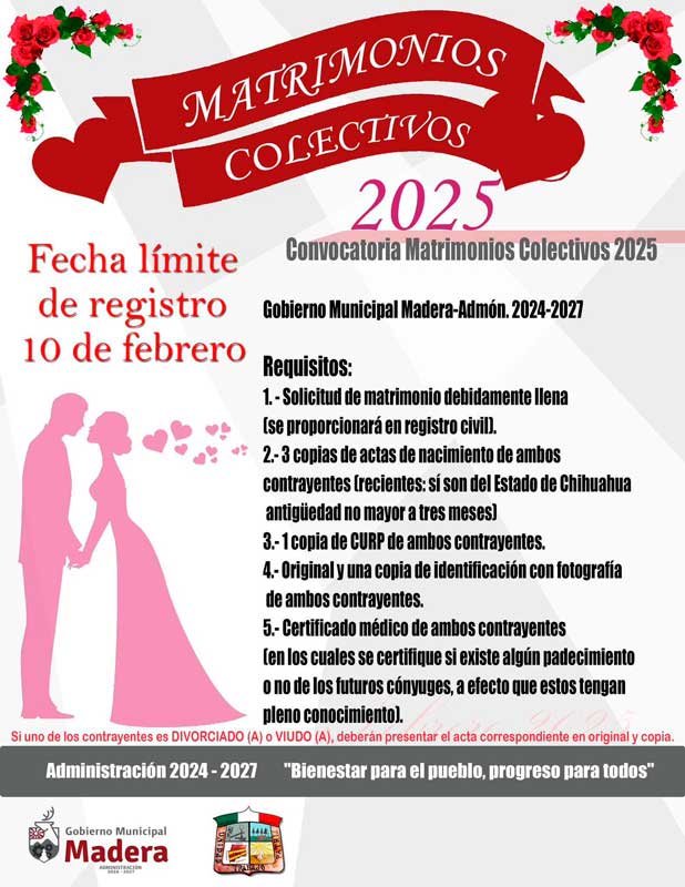 Matrimonios Colectivos